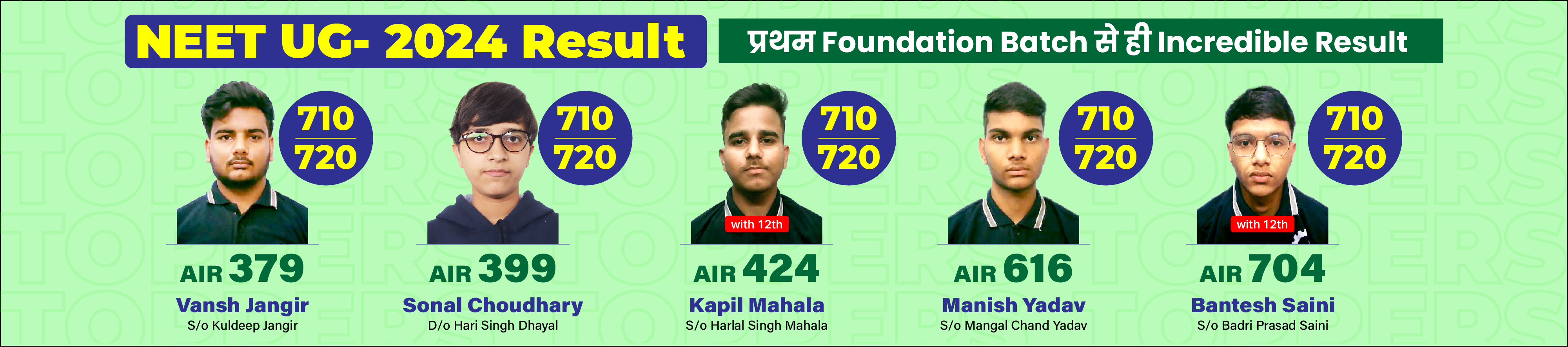 matrix neet ug result 2024