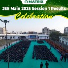 JEE Main 2025 Result Celebration